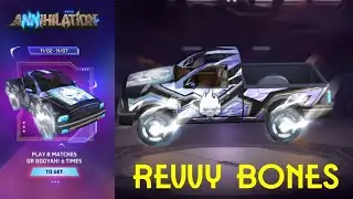 New Revvy Bones Pickup Truck Skin in Free Fire New Event