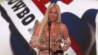 BEYONCÉ Wins BEST COUNTRY ALBUM | 2025 GRAMMYs