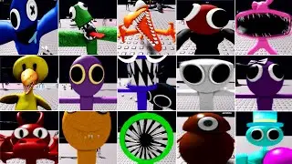 ALL Rainbow Friends JUMPSCARES + Rainbow Friends Concepts ALL JUMPSCARES