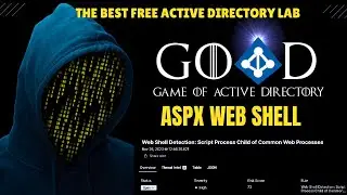 Breaching Game Of Active Directory Part 3 | Getting a webshell with aspx unrestricted file upload