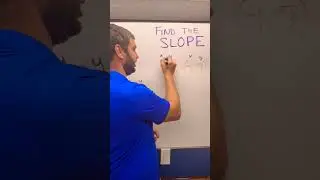 Find Slope Given Two Points 