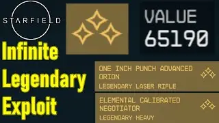 Starfield legendary farming exploit thats TOTALLY BROKEN, infinite legendary armor and weapons