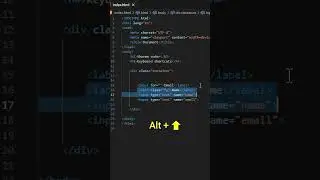 VS CODE tips and tricks | Keyboard shortcuts for faster coding #coding #programming #development