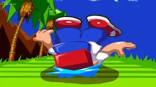 THE BEGINNING OF A NEW END/Playthrough FNF Funk Hill Zone|Vs. Sonic.exe Reboot [Full Week]