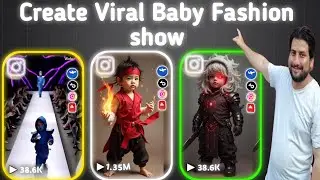 Instagram Viral AI Reels Editing Tutorial | Create AI Baby Fashion Show & Mortal Kombat Reels 2025