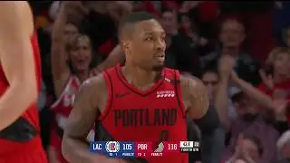 Damian Lillard 25 points Highlights vs the Los Angeles Clippers | 9-11-2018