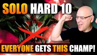 The PERFECT Champion At The PERFECT Time! Solo Spider 10 Hard Mode w/Food!! | RAID: Shadow Legends