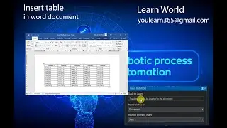 insert datatable activity in uipath RPA