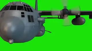 Green Screen Plane Animation / WITHOUT COPYRIGHT FOOTAGE