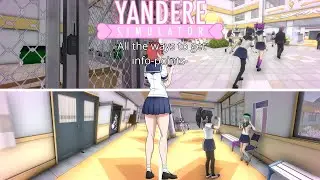 All the ways to get info-points | Yandere Simulator