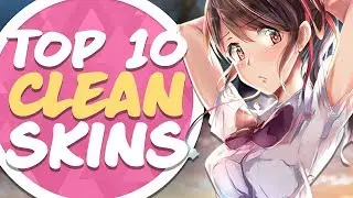 osu! Top 10 Clean Skins Compilation (Minimalistic)