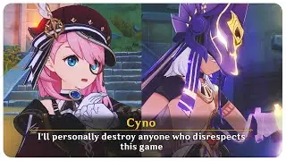 Charlotte Interviews Cyno - Duel the Summoners Summit Part 4 | Genshin Impact 3.7