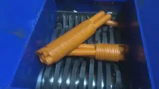 Измельчение гофрированных труб