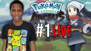 First time playing through  Pokémon Legends: Arceus | Live Stream