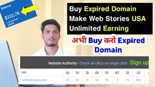 Real Expired Domain Find And Make Site Create Web Stories USA