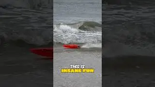 RC Boat in the ocean is EPIC 🔥