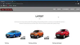 Car Rental Project in Php with Source Code | Projecto.in