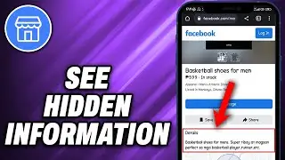 How To See Hidden Information on Facebook Marketplace (2024) - Quick Help