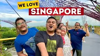 ഇന്ന് റിഷിയുടെ ദിവസം 👨‍👩‍👦 Gardens by the Bay & Marina Bay Sands Singapore Family Trip #2