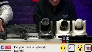 IP Video Networking, PoE & PTZ Camera Controls