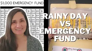 Rainy Day Fund vs Emergency Fund - What's the Difference? | Plus, FREEBIES!