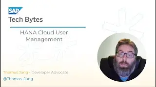 SAP HANA Cloud User Management