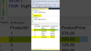 SQL Tips | Table Data Comparisons | Set Operators  #sqltips