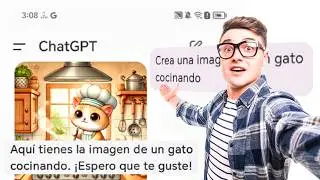 CÓMO CREAR IMÁGENES CON CHATGPT EN EL MÓVIL CELULAR ANDROID IPHONE