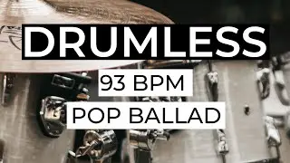 Drumless Backing Track | Pop Easy Listening 93 BPM | Drummers Practice