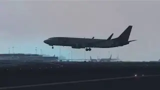 X Plane 11 FIJI AIRWAYS 737-800 Landing EHAM