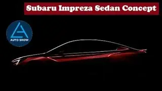 New Subaru Impreza Sedan Concept, unveil at the 2015 LA Auto Show on November 17