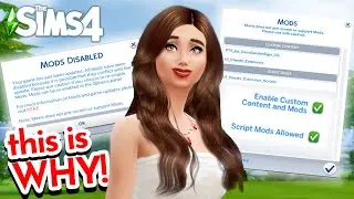 This Is WHY Your Mods Are NOT WORKING After Sims 4 Update February 2021! MODS HAVE BEEN DISABLED FIX