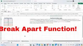 Break Apart an Excel Function into Its Parts Using the FORMULATEXT and TEXTSPLIT Functions 