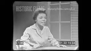 Ruby Dee performs poetry about the African American experience (1960)