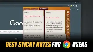 Best Sticky Notes Chrome Extension | Save Links and Notes | Notepad