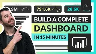 Learn Power BI | Go from Data to Dashboard in 15 Minutes (full tutorial + project files included)