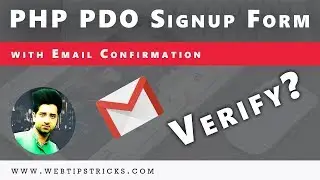 (13/26) PHP PDO Signup Form With Verification Email Already Exist Email In Urdu/Hindi