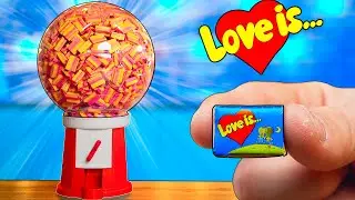 ПОВТОРИЛИ 3 ВКУСНЯШКИ ИЗ СУПЕРМАРКЕТА / ЖВАЧКА LOVE IS / Toffifee / СИНИ МИНИС