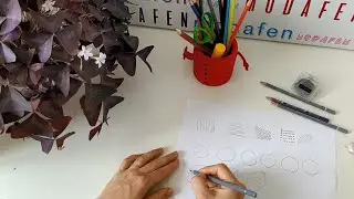 Karakalem Çizim Çalışması - Görsel Sanatlar
