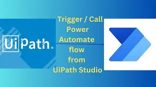 How to Connect UiPath to Power Automate||Trigger Power Automate flow from UiPath Studio||UiPath