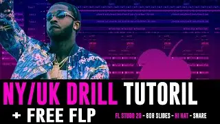 Drill Type Beat Tutorial [FREE FLP] In Fl Studio 20 | Xpand 2