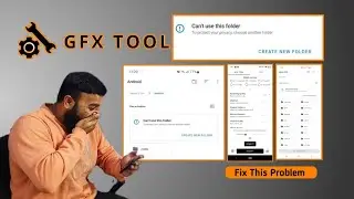 Gfx tools you can't use this folder problem fix | gfx tool can't use this folder issues The5911