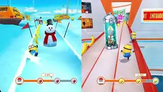 Minion Rush The Arctic Base vs Vector s Fortress