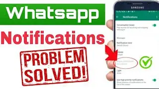 How to turn on whatsapp Notification On Lock Screen whatsapp Notification Not Showing on Home Screen