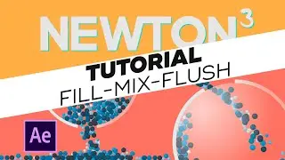 Use Physics to Fill, Mix and Flush a Container in After Effects Tutorial