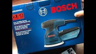 BOSCH шлифовальная машинка обзор
