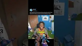 IShowSpeed & Kai Cenat ask about Travis Scott’s Fortnite skin returning 😳