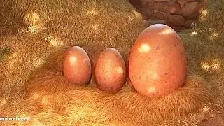 Вылупления Липпи , Бакки и Арло. Хороший динозавр.