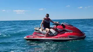на гидроциклах в Черном море