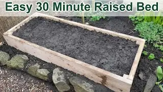 DIY Raised Garden Bed - Cheap, Easy, 30 Minute Build